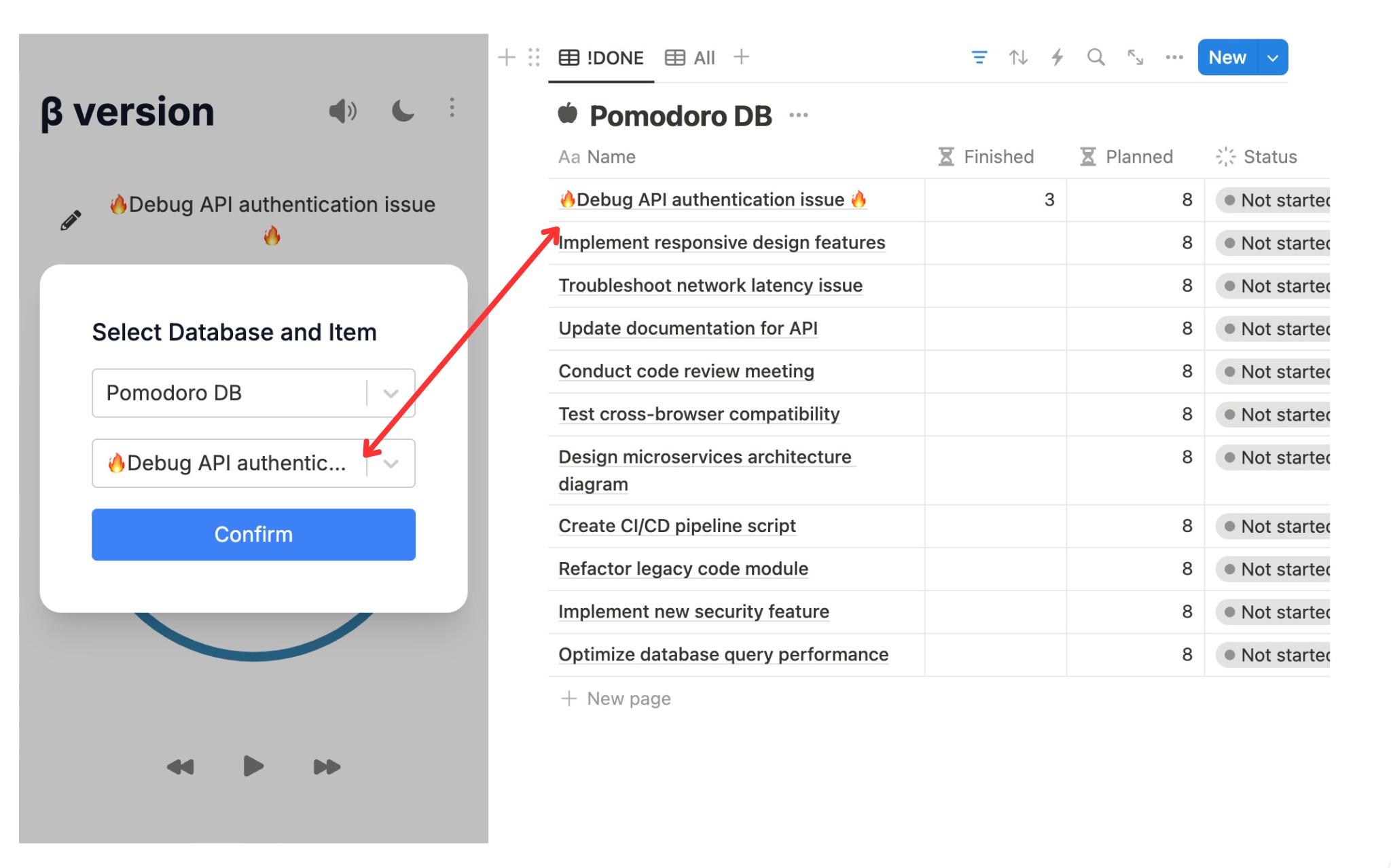 Database Connection Integration